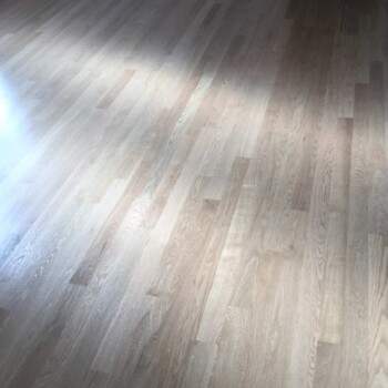 AFTER: White Oak Install With Gold Seal